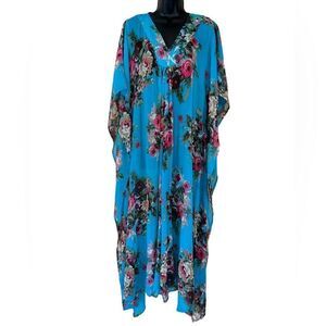 Expressions Catalog Floral Rose Kaftan